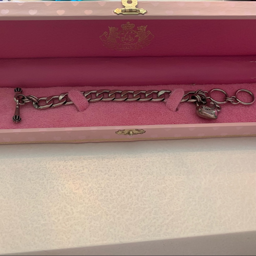 Silver Juicy Couture children’s charm bracelet